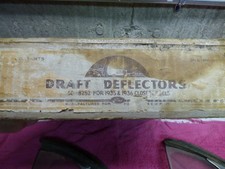 RARE ACCESSORY 1935 36 Ford DRAFT DEFLECTORS new-old-stock in box picture