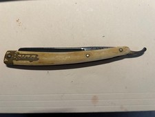Vintage DUBL DUCK - PEARL DUCK- GOLDEDGE - Straight Razor picture