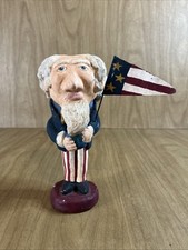Bethany Lowe Designs Uncle Sam Figure Container Americana 4th Of July picture