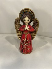 Ardco Angel Vintage Christmas Figure 8.5” MCM Angel Decor Holidays Christmas picture