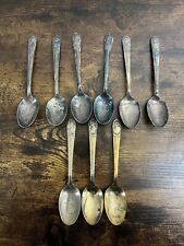 Wm. Rogers Gold & Silver Plate President Commemorative Spoons picture