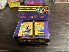 (1) Sealed Pack 1992 Merlin Nintendo Stickers From Europe Rare picture