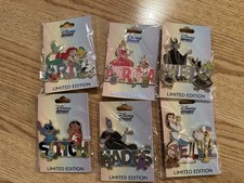 DSSH All in a Name Pin - Ariel Aurora Malificent Stitch Hades Belle picture