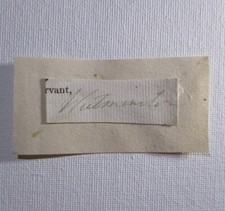 Hugh Grosvenor 1st Duke of Westminster Autograph Signed - 1825-1899 The Marquess picture