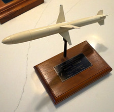 Vintage Texas Instruments AGM-88A HARM Missile Contractor Desk Model US Navy picture