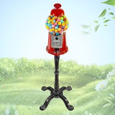 15 Inch Gumball Machine Candy Dispenser with Stand Red picture