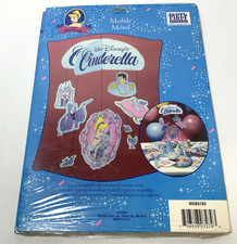 Vintage Hallmark Walt Disney Cinderella Birthday Mobile New in Package picture
