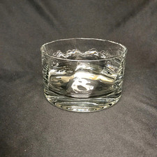 KROSNO Poland Clear Heavy Glass Candy Dish Bowl 5-1/8