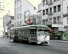 1970 Market St. San Francisco STREETCAR Photo (199-B) picture