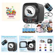 Ultra Quiet 3LB Rock Tumbler Kit for Adults - Professional Polish Without Noise picture
