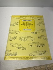 Vintage 1968-1974 Cadillac Parts & Supply Catalog 1993 Edition picture