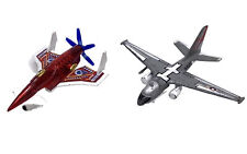 Lot of 2 - Toy Diecast Airplanes, US Navy S-3A Viking & Hot Wheels Poison Arrow picture