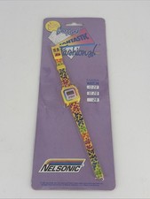 ULTRA RARE VINTAGE 1987 LISA FRANK Watch Fantastic Fashions Nelsonic SEALED MOC picture