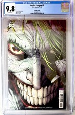 Joker CGC 9.8 Variant Cover #8 Batman Justice League Marvel Comics picture