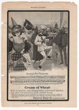 Classic Cream of Wheat Minn. MN, & Cooks Flaked Rice Antique 1901 Print-ad picture