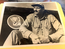 WWII U.S. Navy Photo Marine Maj. J.D. Foss South Pacific Corsair Fighter picture