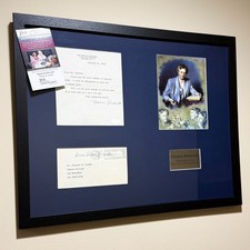 ELEANOR ROOSEVELT SIGNED LETTER 1953 | JSA COA | FIRST LADY | FRAMED picture