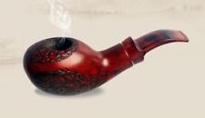 Collectible Durable Redwood Smoking Tobacco pipe Cigarette Smoke Pipes Gift picture