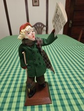 SIMPICH CHRISTMAS CAROLER NEWS PAPER BOY 2001  picture