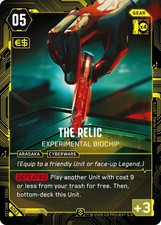 3x The Relic Experimental Biochip Epic Rare B063 Cyberpunk Tcg picture