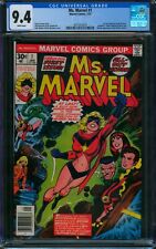 Ms. Marvel #1 ❄️ CGC 9.4 WHITE PGs ❄️ 1st Carol Danvers as Ms Marvel Comic 1977 picture