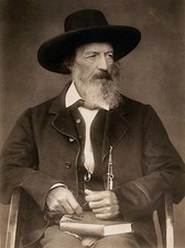 Lord Alfred Tennyson was a British poet playwright who was given t- Old Photo 1 picture