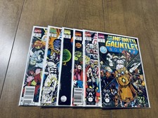 Marvel Comics The Infinity Gauntlet #1 - # 6 The Complete Series 1991 picture