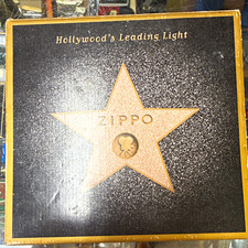 Zippo Hollywood's Leading Light 2001 Collectible of the Year Star Set Case picture
