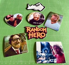 ryan dunn random hero cky  - Set of 7 Stickers picture