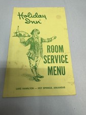holiday inn room service menu Lake Hamilton Hot Springs Arkansas picture