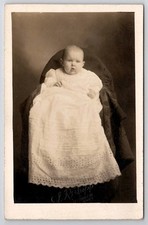 RPPC Meriden Kansas Baby Garland Leurs 1913 Real Photo Postcard I50 picture