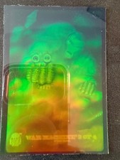 1994 Marvel War Machine Holographic Holo Insert Card 3 of 4 picture