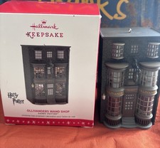 Hallmark Harry Potter Ollivanders Wand Shop Ornament 2016 Lighting Capable picture