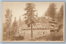 c1930's Glacier Point Hotel Yosemite California CA RPPC Photo Vintage Postcard picture