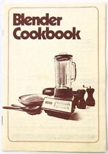 c1980 Blender Cookbook Loaded With Recipes Instructions Use Kitchen Grandma picture