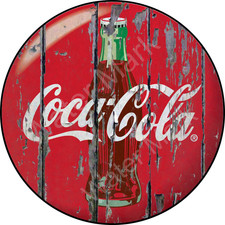 Coca Cola Vintage Distressed look 8