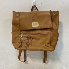 Disney Winnie the Pooh And The Honey Tree Tan Pebbled Faux Leather Backpack picture