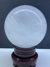 5.41LB Top Natural Clear Quartz Sphere Crystals Reiki Ball Energy Meditation picture