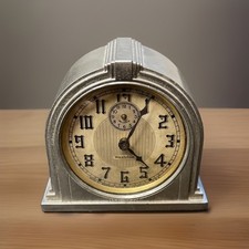 VTG  1930s Westclox La Salle Dura Case 402 61-D Art Deco Alarm Clock Vintage USA picture