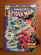 AMAZING SPIDER-MAN #143 VF Marvel 1975 1st Cyclone Key High Grade picture