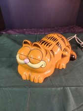 Vintage Garfield Tyco Phone Model 1207 Landline Animated Eyes 1980s Novelty picture