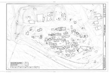 Photo:Santa Ana Pueblo New Mexico 1930s HABS Site Plan Map picture