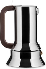 Alessi 9090 3 Cup Espresso Stovetop Moka Pot Stainless Steel Coffee Maker picture