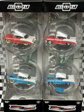M2 Machines 🔥 Christmas Chevy Lot-  1956 Chevrolet Bel Air CHASE & Reg Version picture