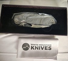 White Mountain Knives Sailfin  Titanium Framelock Elmax Blade AMAZING KNIFE picture