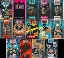 BATMAN LEGENDS OF THE DARK KNIGHT #0-13 9.6/9.8 NM+ AV SHAMAN COMPLET LOT CGC'EM picture