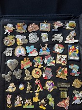 Lot Of Disney Pins Vintage picture