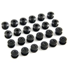 24 Pieces Black Steel Chicago Screw Set Kydex Leather Sheath Clips Screws Nuts picture