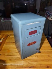 VINTAGE Tampon ? Tamp Nibroc Dispose Dispense trash can Vending machine no key picture
