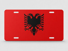 Country Flag Inspired 6x12 Aluminum License Plate Pick Your Country Novelty picture